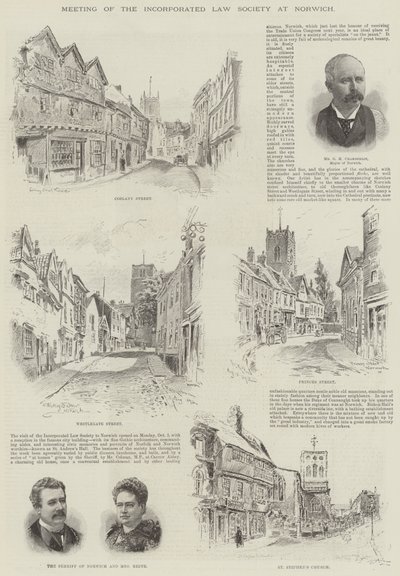 Réunion de la Société de droit incorporée à Norwich - Frederick George Kitton
